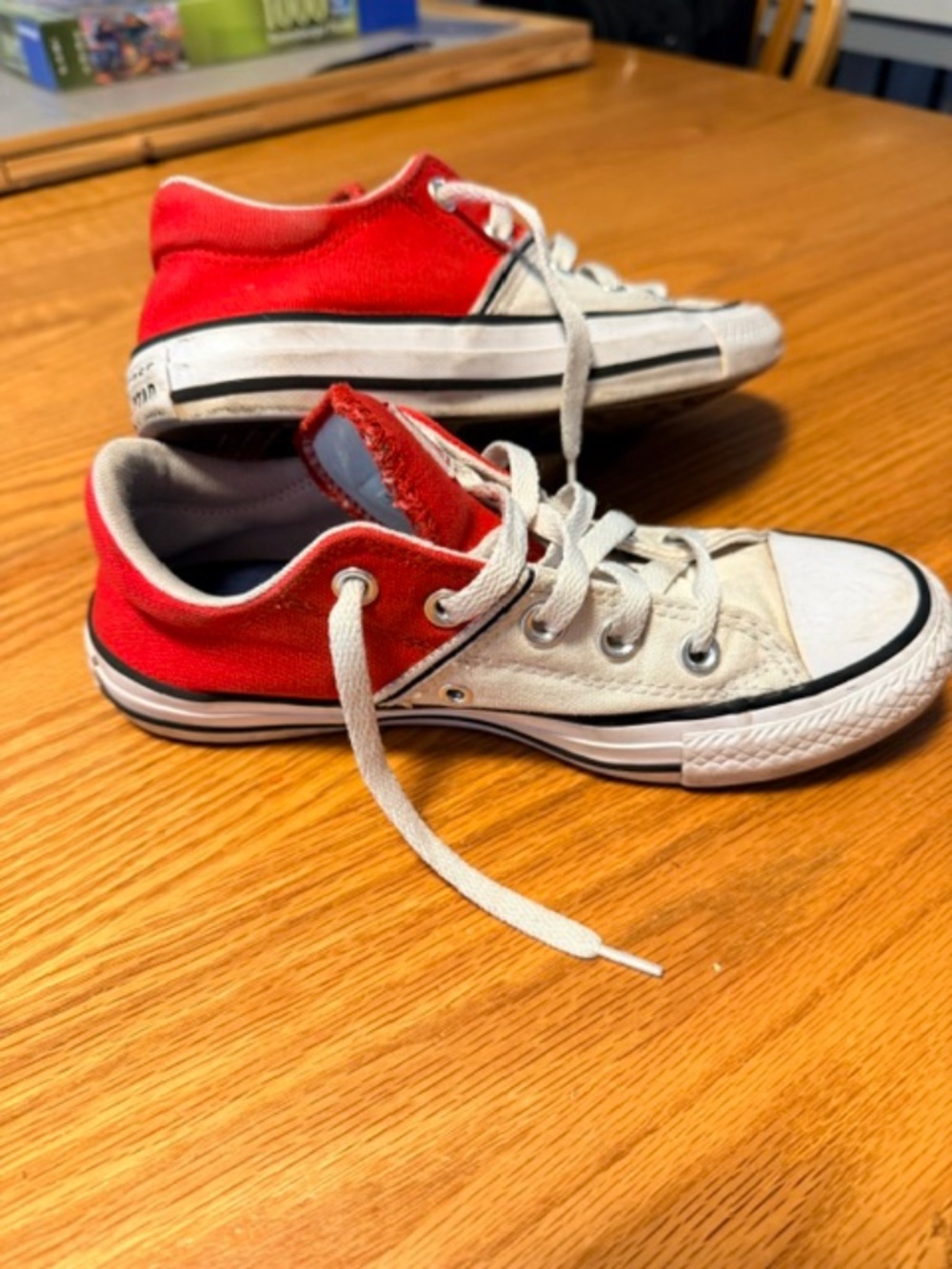 Ladies color block converse sneakers
